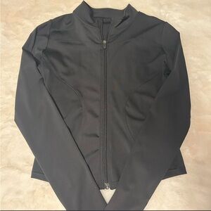 Amazon Black Zip-Up Bomber Jacket